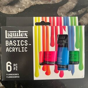Liquitex Fluorescent Acrylic 6 Pc Set